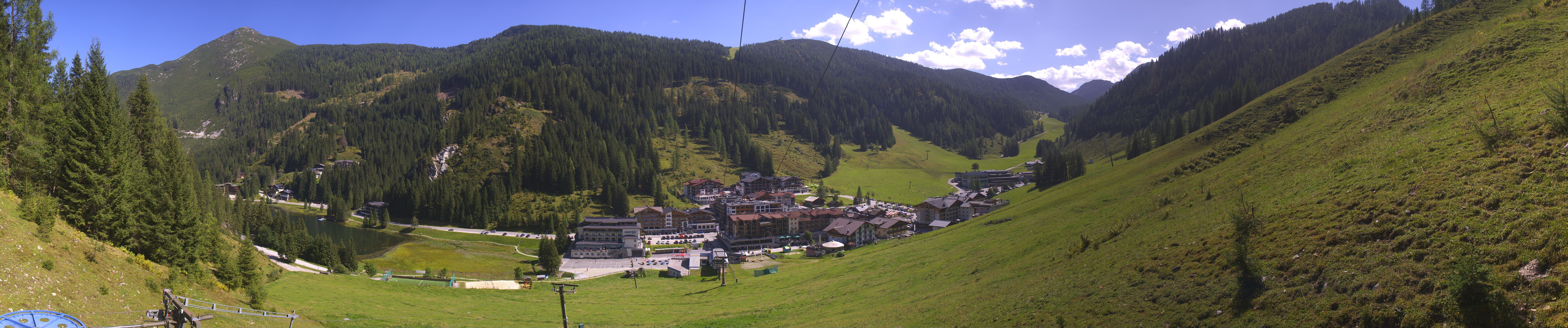 Archiv Foto Webcam Panoramablick Rosskopfbahn in Zauchensee