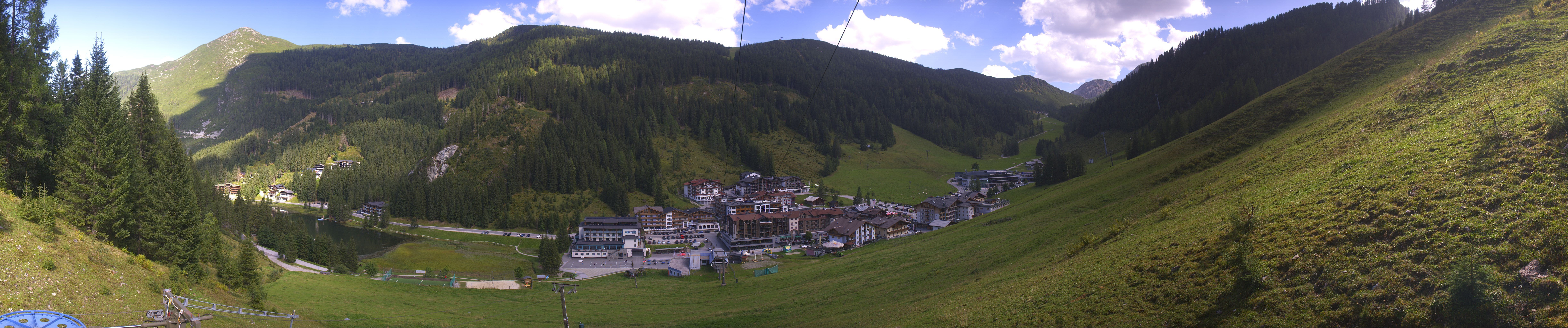Archiv Foto Webcam Panoramablick Rosskopfbahn in Zauchensee