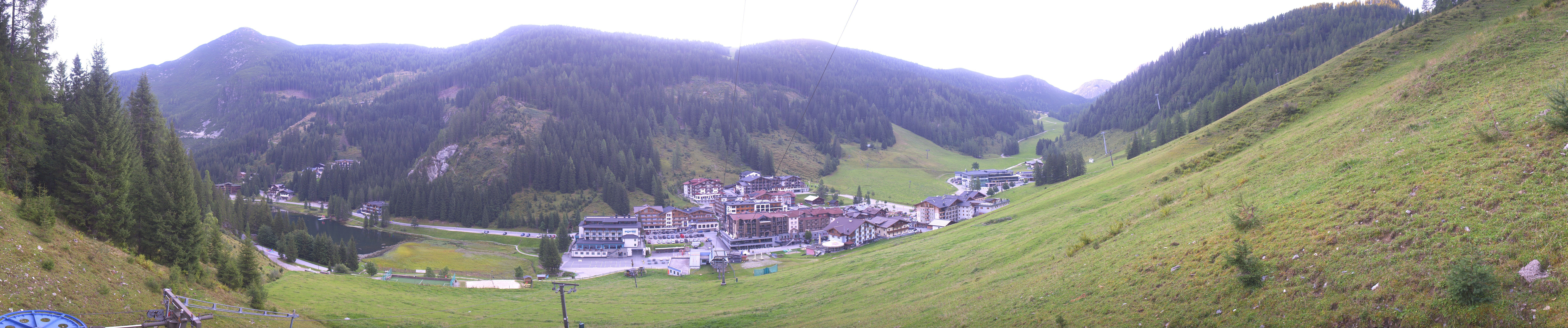 Archiv Foto Webcam Panoramablick Rosskopfbahn in Zauchensee
