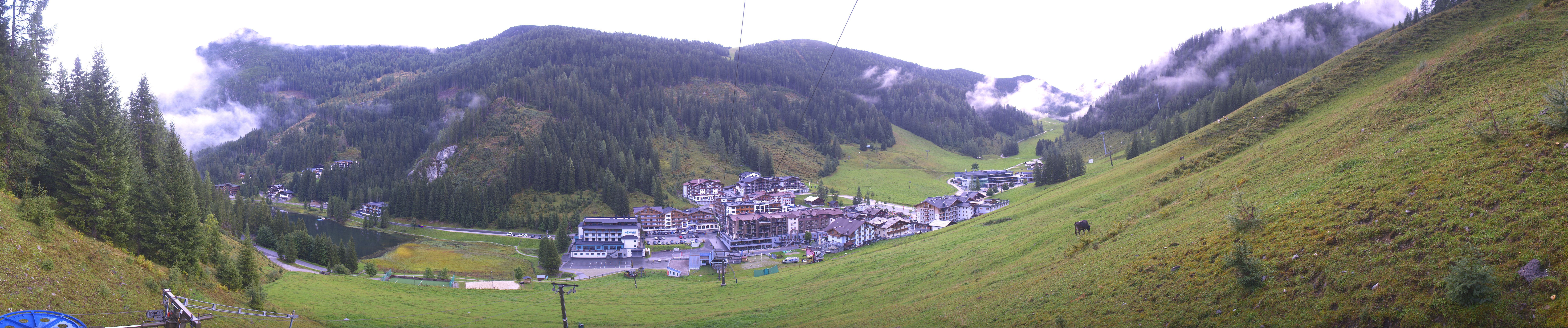 Archiv Foto Webcam Panoramablick Rosskopfbahn in Zauchensee