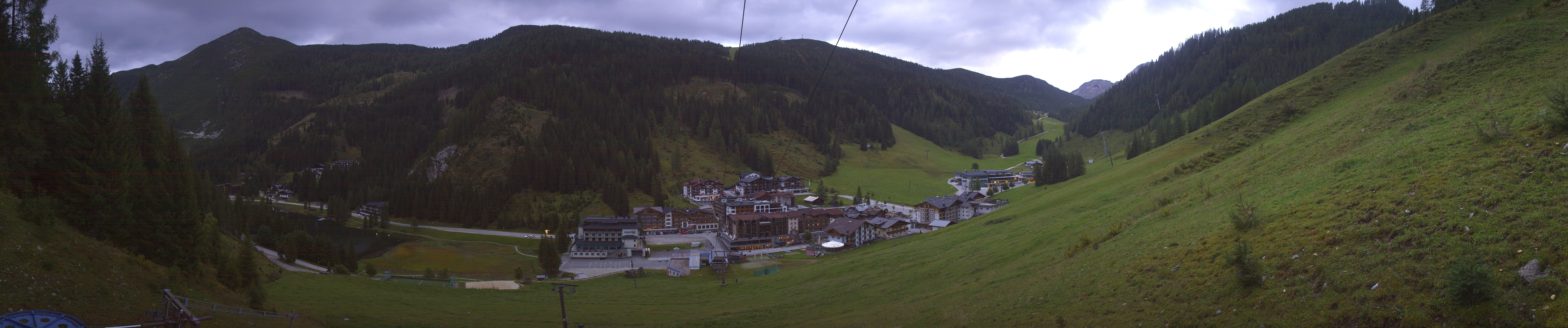 Archiv Foto Webcam Panoramablick Rosskopfbahn in Zauchensee
