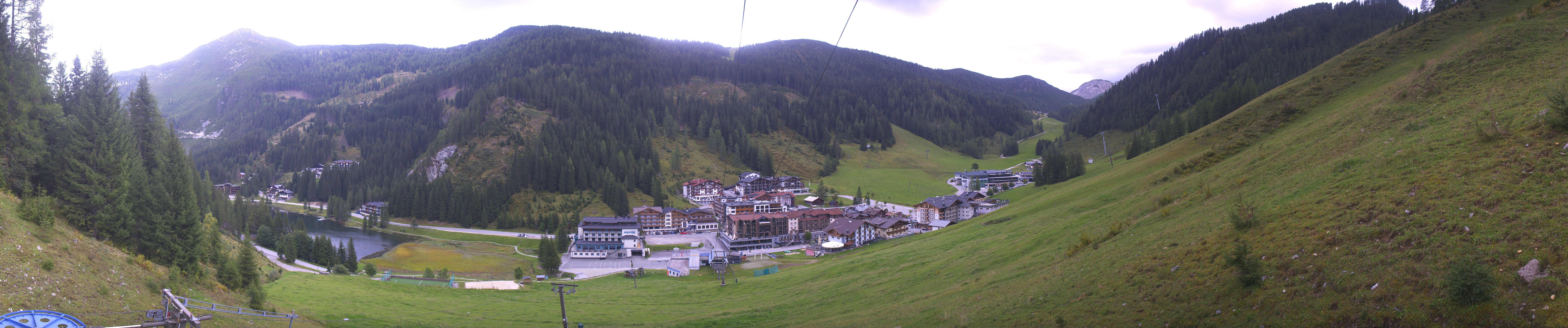 Archiv Foto Webcam Panoramablick Rosskopfbahn in Zauchensee