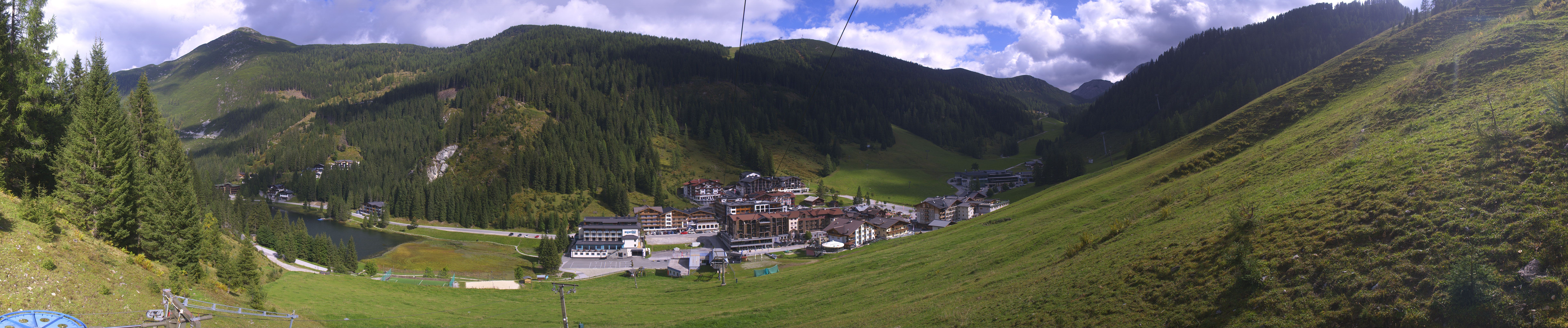 Archiv Foto Webcam Panoramablick Rosskopfbahn in Zauchensee