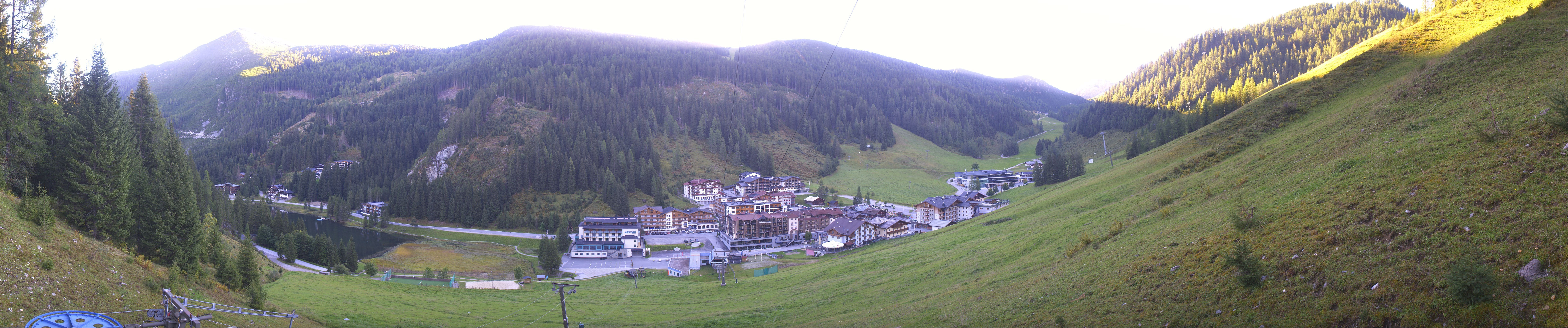 Archiv Foto Webcam Panoramablick Rosskopfbahn in Zauchensee
