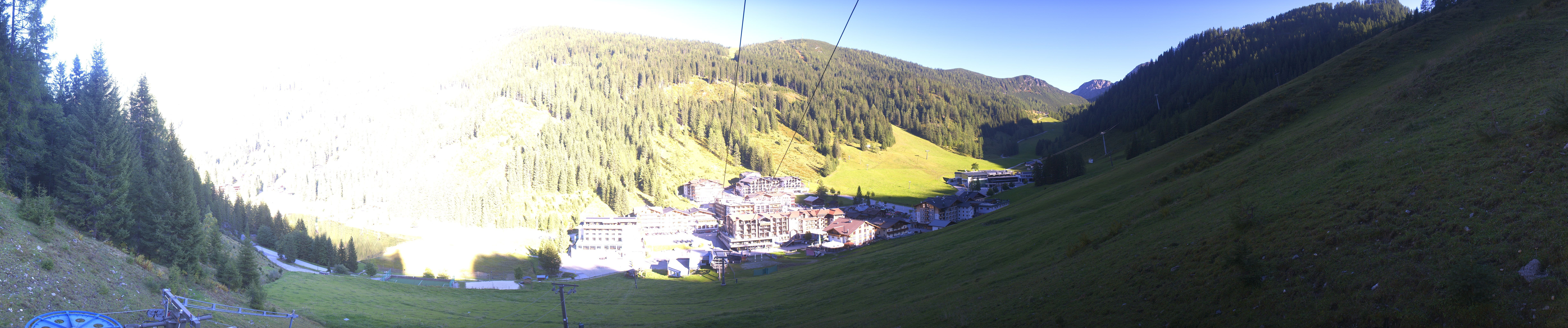 Archiv Foto Webcam Panoramablick Rosskopfbahn in Zauchensee