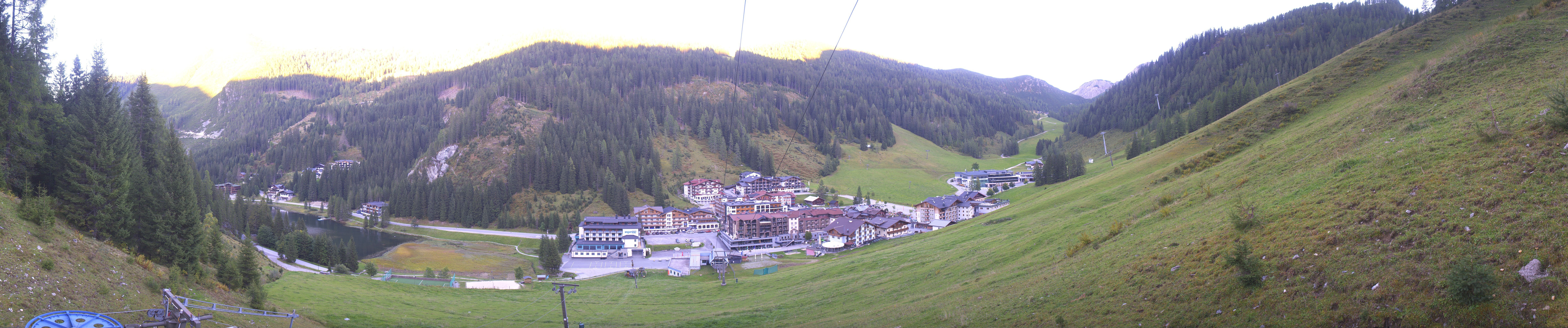 Archiv Foto Webcam Panoramablick Rosskopfbahn in Zauchensee
