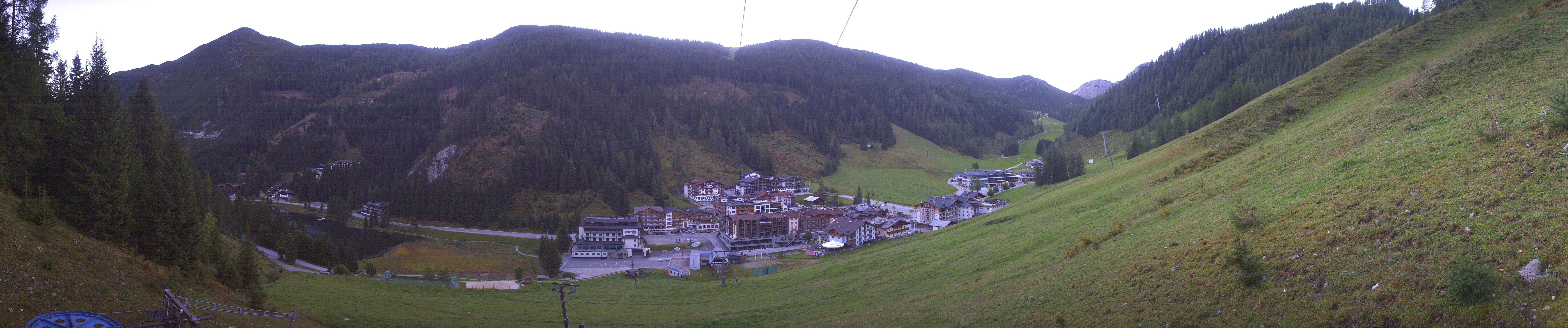 Archiv Foto Webcam Panoramablick Rosskopfbahn in Zauchensee