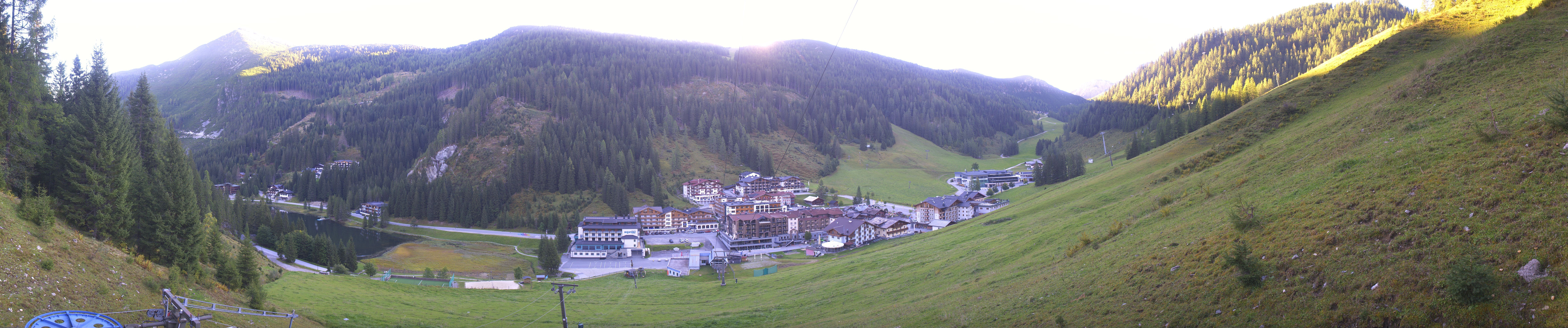 Archiv Foto Webcam Panoramablick Rosskopfbahn in Zauchensee