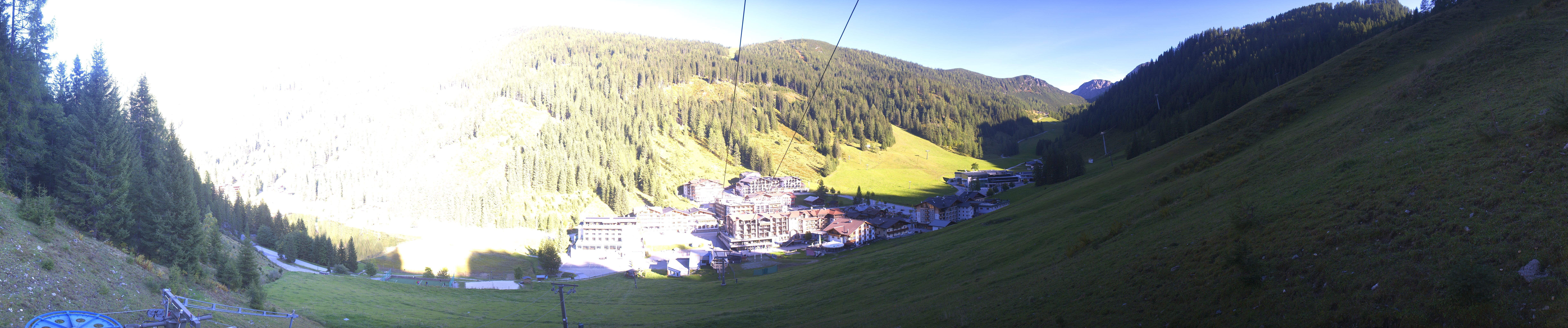 Archiv Foto Webcam Panoramablick Rosskopfbahn in Zauchensee