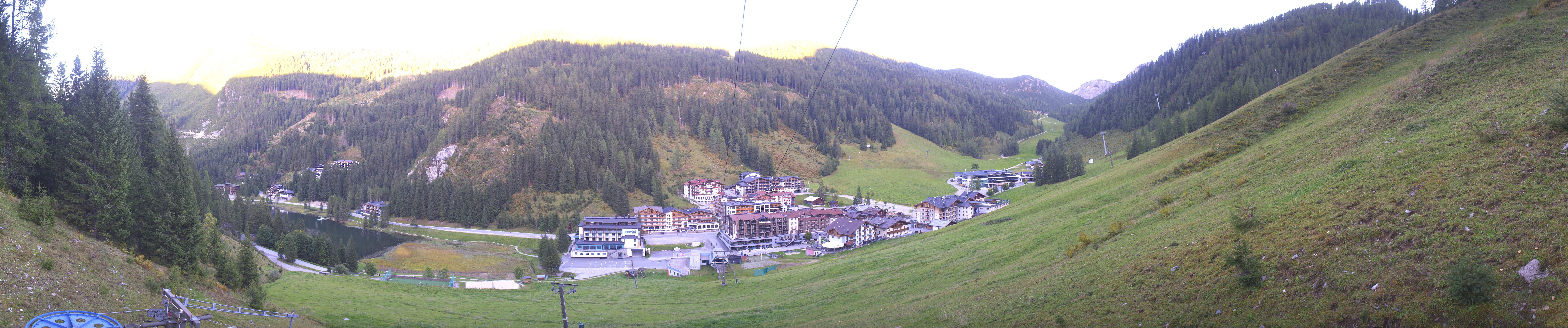 Archiv Foto Webcam Panoramablick Rosskopfbahn in Zauchensee