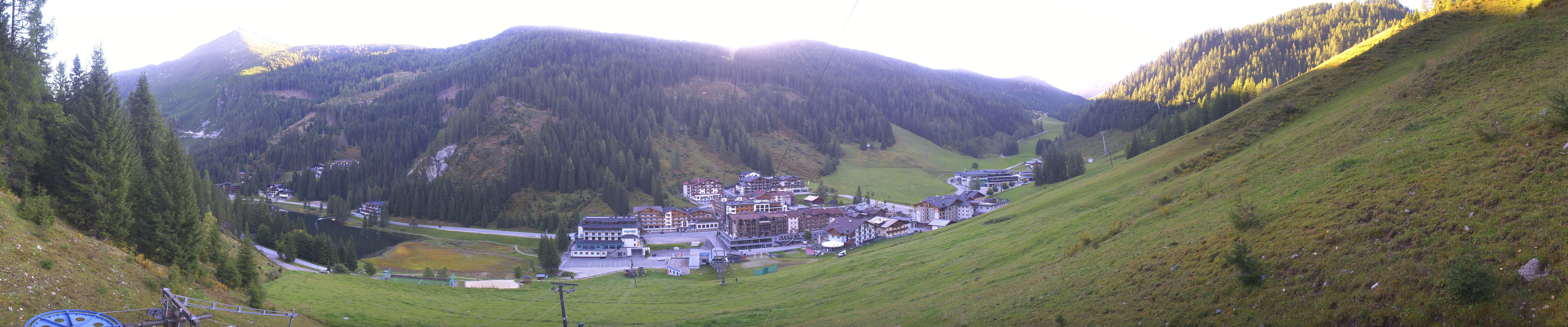 Archiv Foto Webcam Panoramablick Rosskopfbahn in Zauchensee