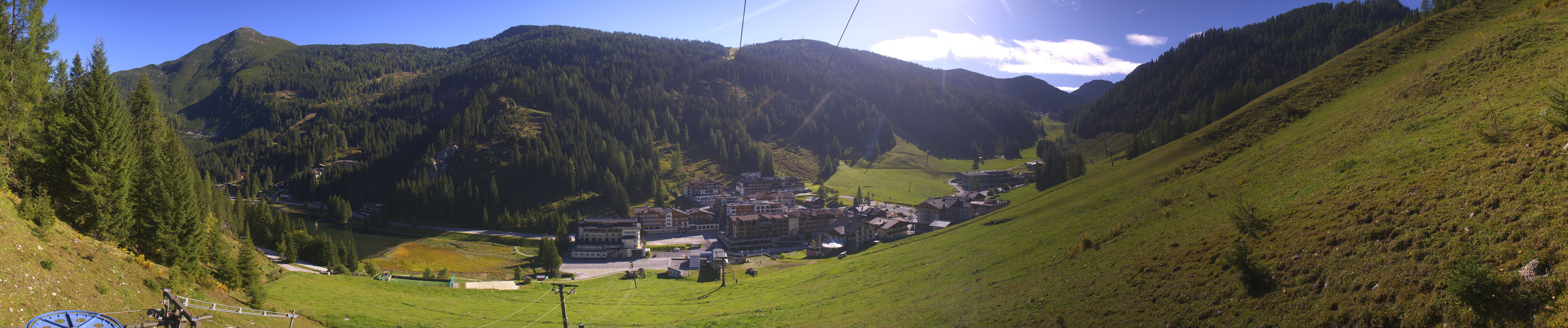 Archiv Foto Webcam Panoramablick Rosskopfbahn in Zauchensee