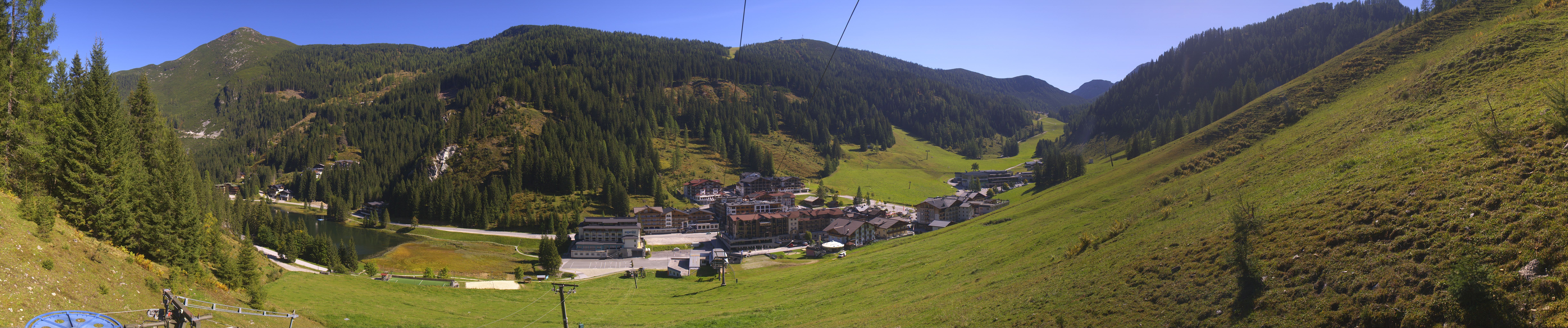 Archiv Foto Webcam Panoramablick Rosskopfbahn in Zauchensee