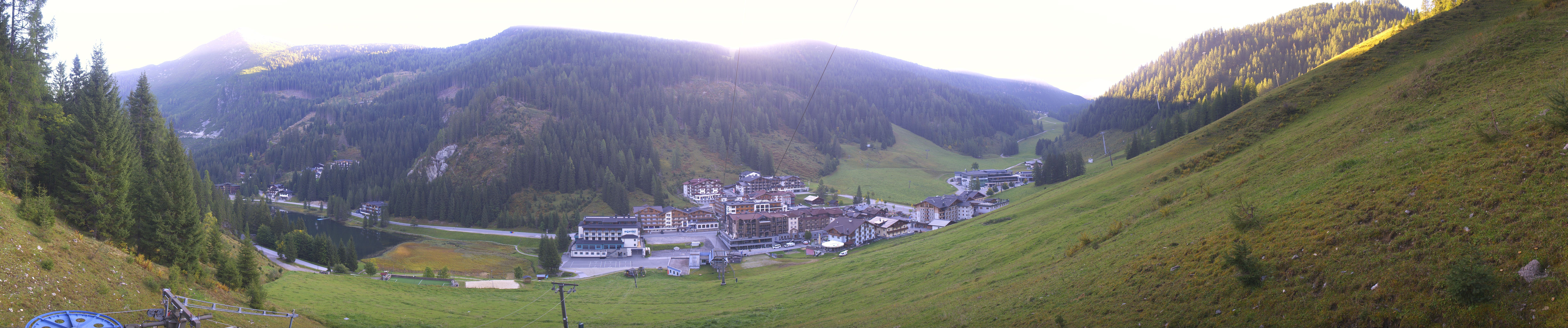 Archiv Foto Webcam Panoramablick Rosskopfbahn in Zauchensee