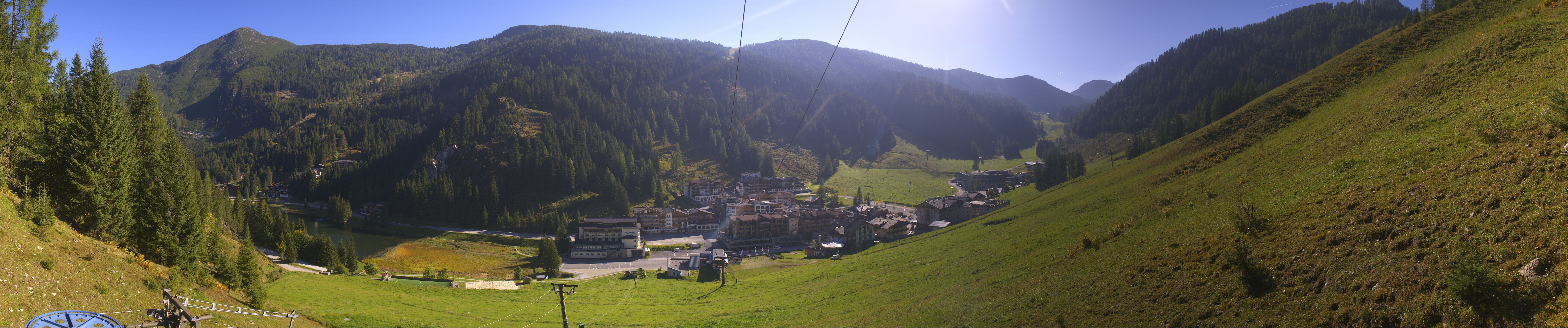 Archiv Foto Webcam Panoramablick Rosskopfbahn in Zauchensee
