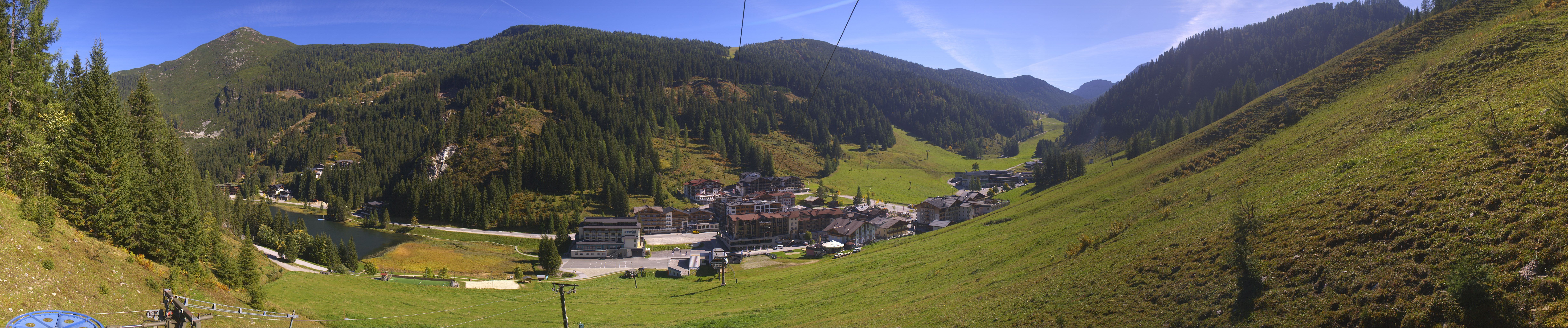 Archiv Foto Webcam Panoramablick Rosskopfbahn in Zauchensee