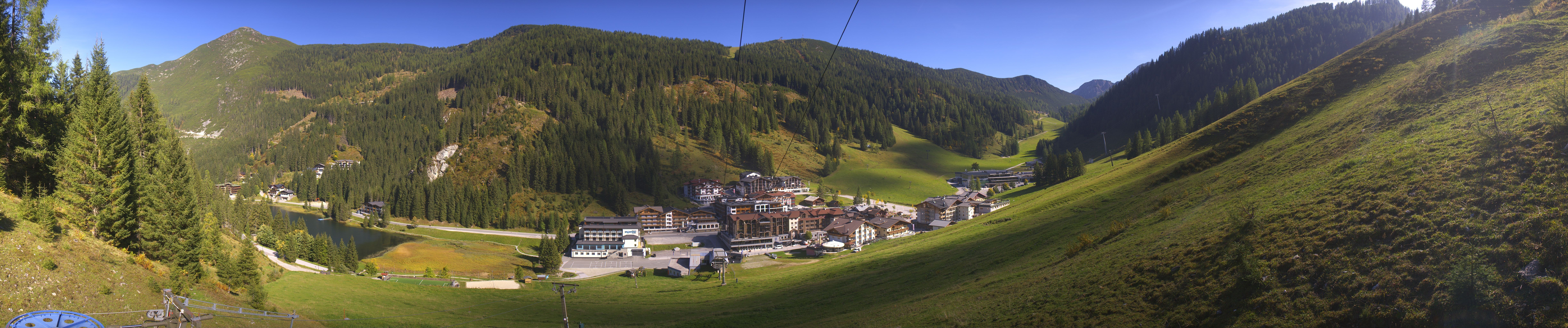 Archiv Foto Webcam Panoramablick Rosskopfbahn in Zauchensee