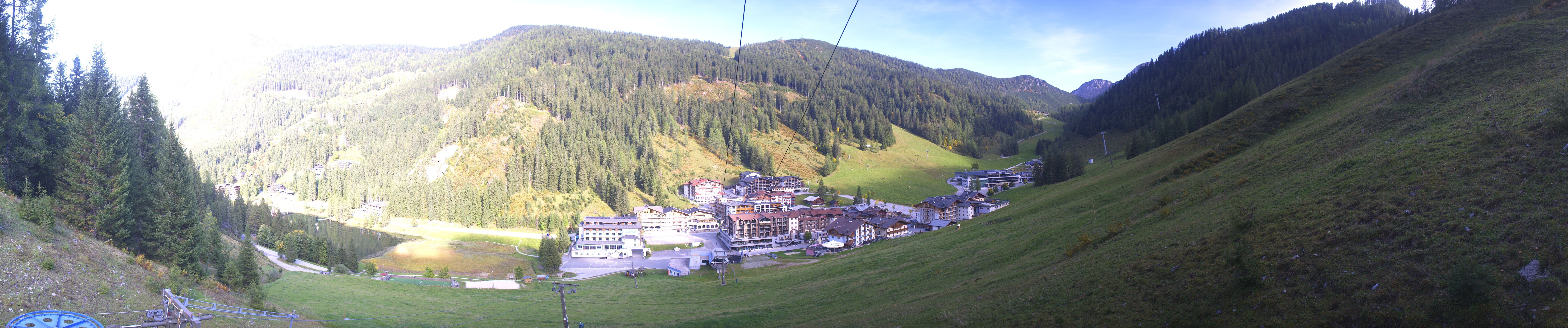 Archiv Foto Webcam Panoramablick Rosskopfbahn in Zauchensee