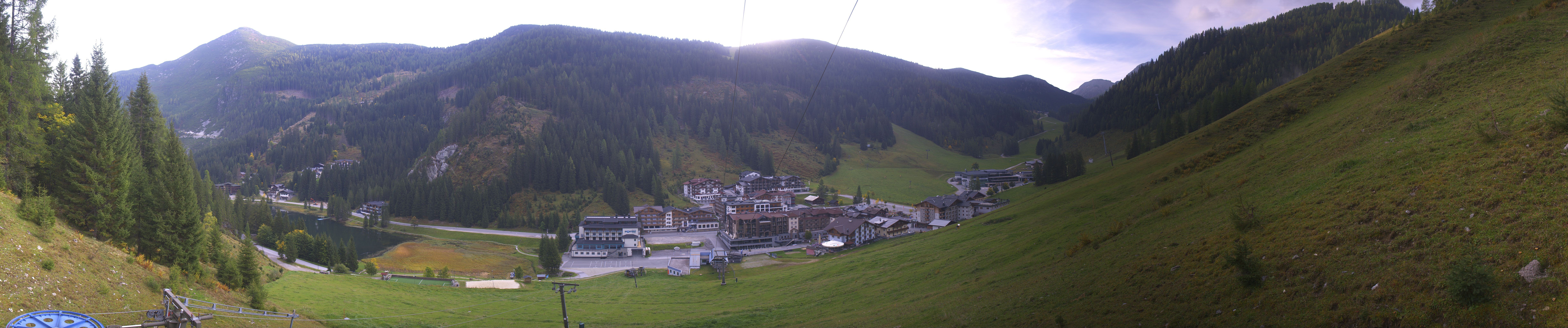 Archiv Foto Webcam Panoramablick Rosskopfbahn in Zauchensee