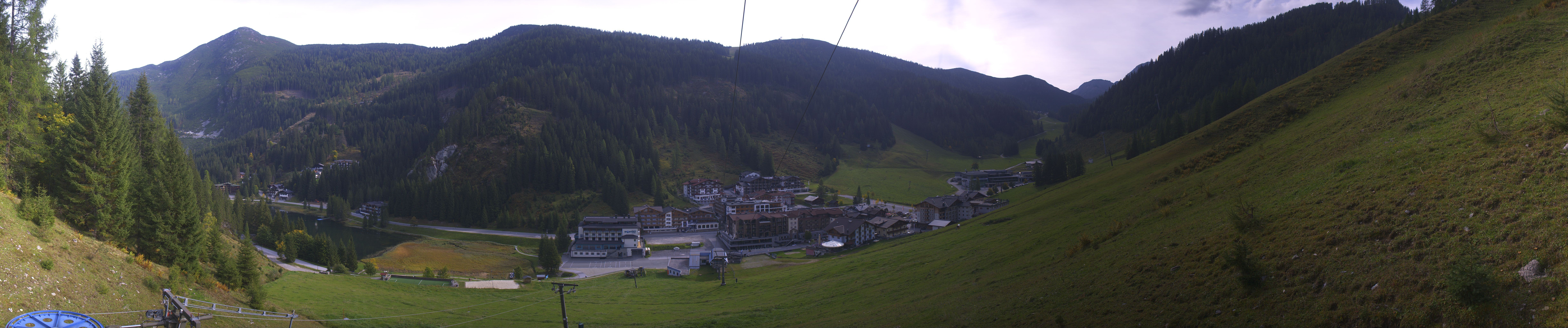 Archiv Foto Webcam Panoramablick Rosskopfbahn in Zauchensee