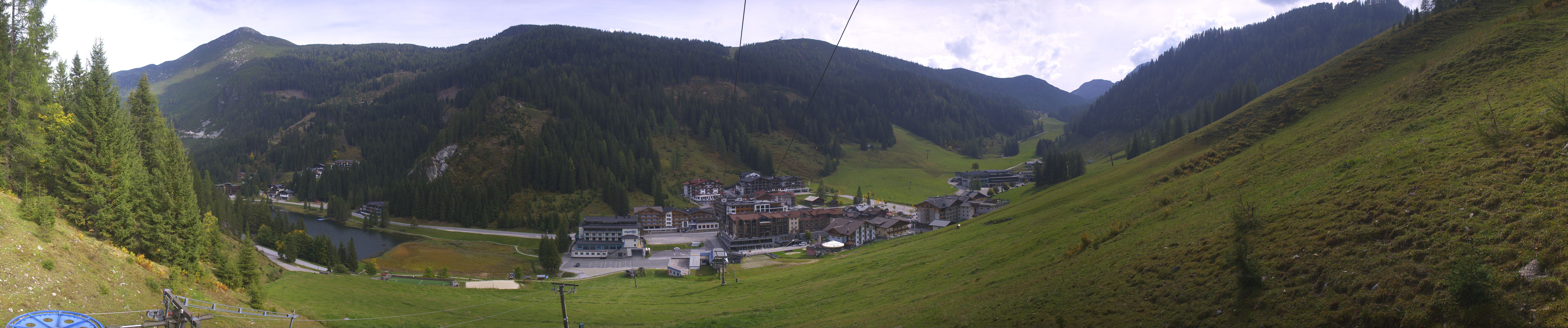 Archiv Foto Webcam Panoramablick Rosskopfbahn in Zauchensee