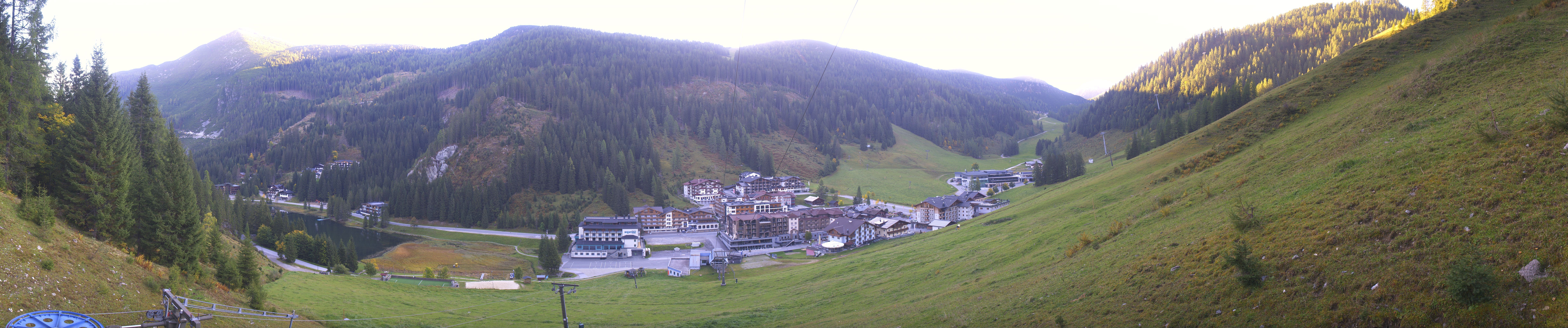 Archiv Foto Webcam Panoramablick Rosskopfbahn in Zauchensee
