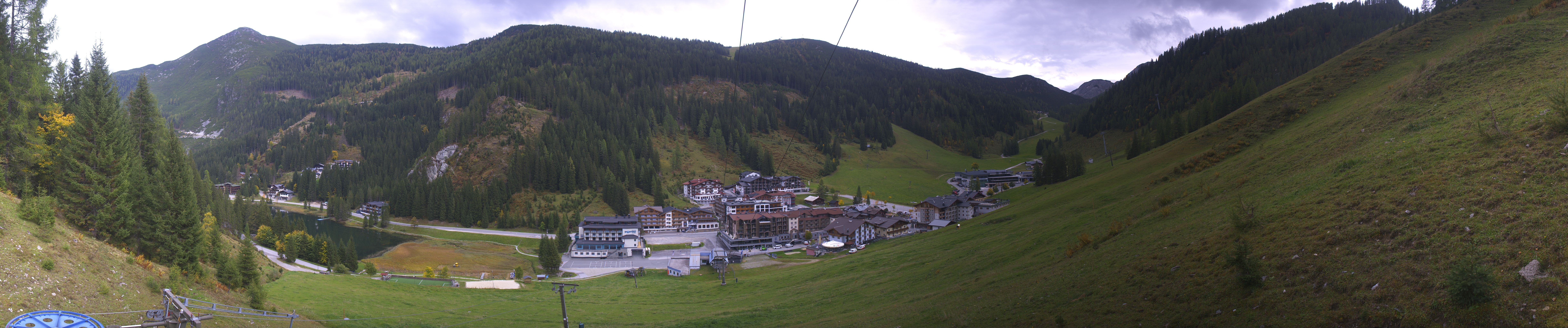 Archiv Foto Webcam Panoramablick Rosskopfbahn in Zauchensee