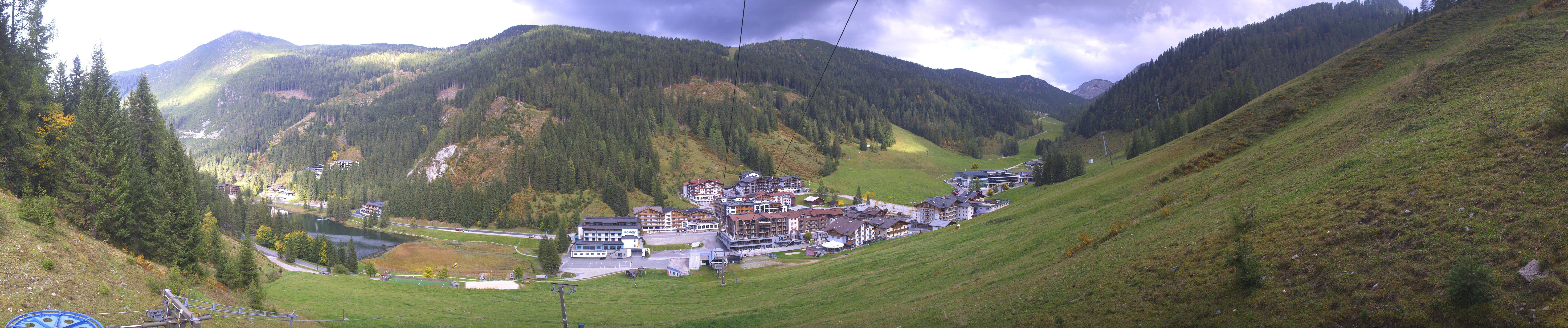Archiv Foto Webcam Panoramablick Rosskopfbahn in Zauchensee
