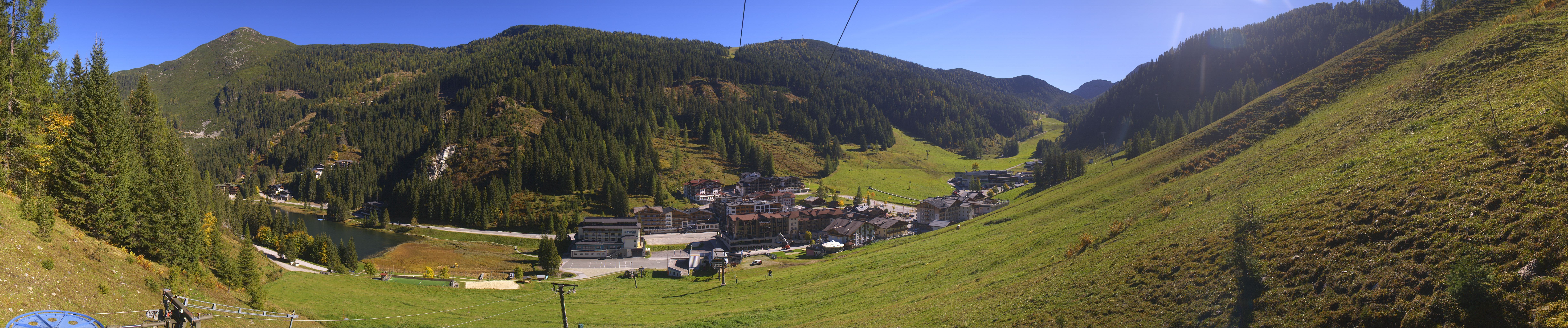 Archiv Foto Webcam Panoramablick Rosskopfbahn in Zauchensee