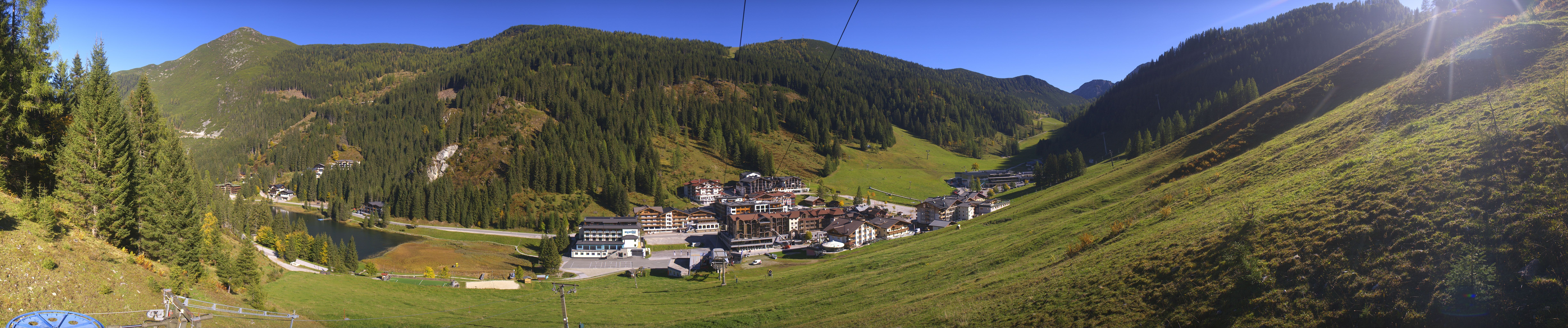 Archiv Foto Webcam Panoramablick Rosskopfbahn in Zauchensee