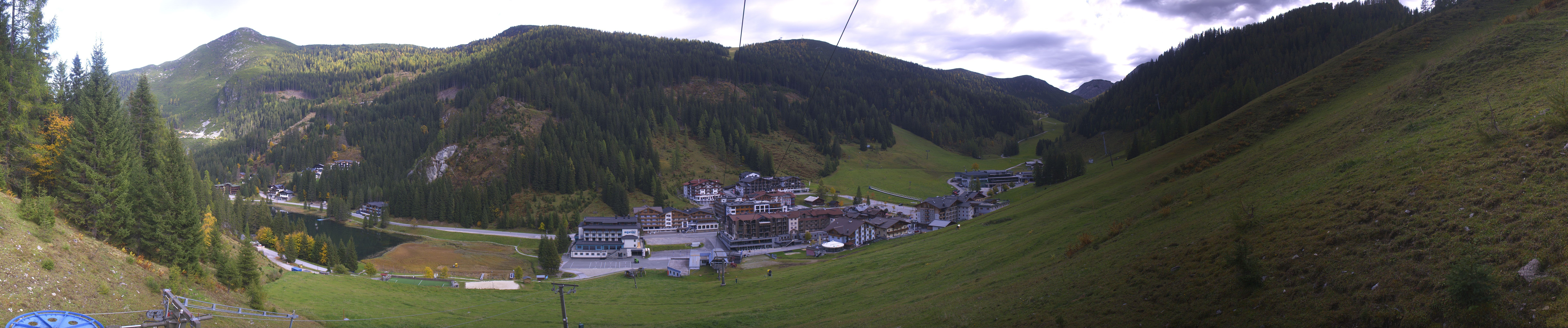 Archiv Foto Webcam Panoramablick Rosskopfbahn in Zauchensee