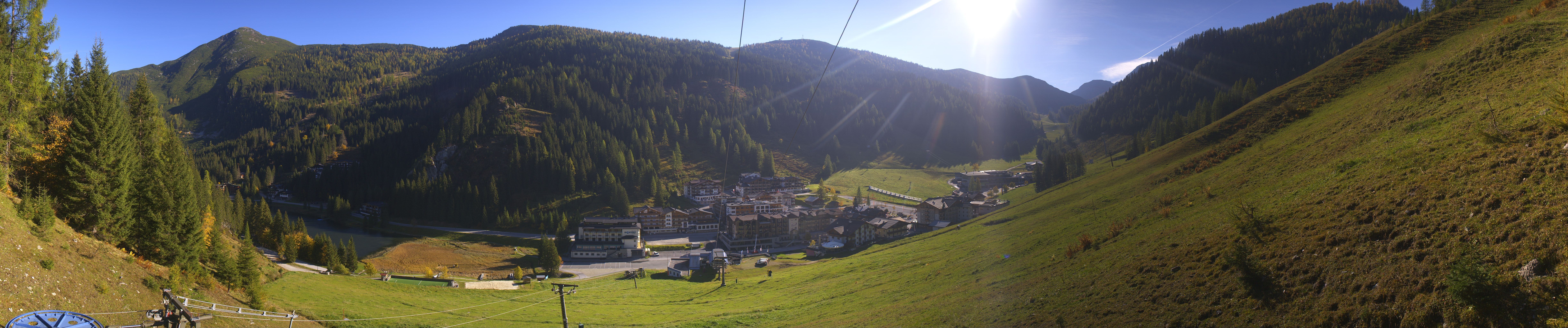Archiv Foto Webcam Panoramablick Rosskopfbahn in Zauchensee