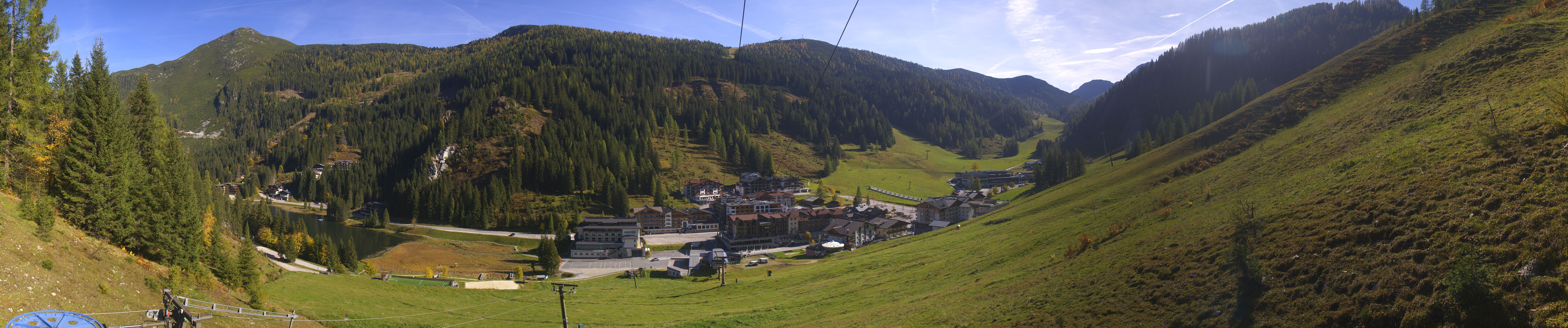 Archiv Foto Webcam Panoramablick Rosskopfbahn in Zauchensee
