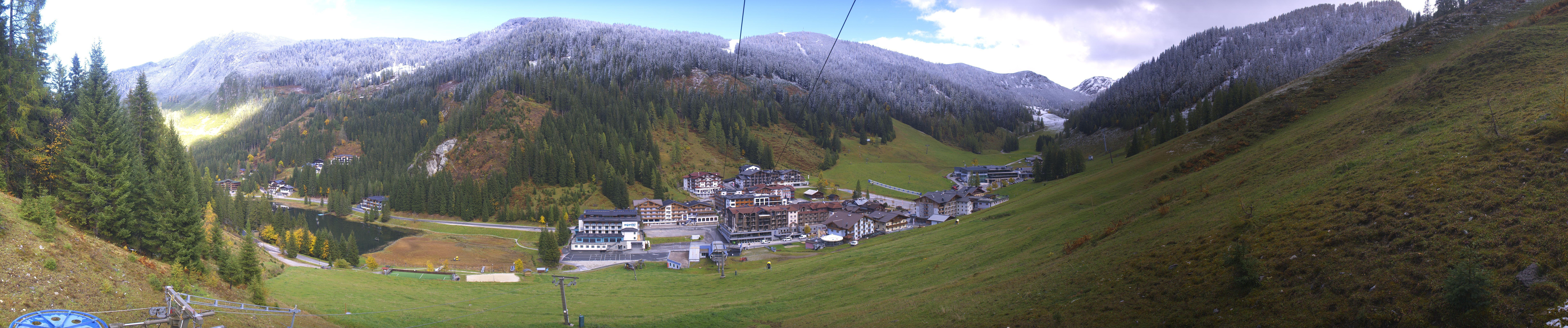 Archiv Foto Webcam Panoramablick Rosskopfbahn in Zauchensee