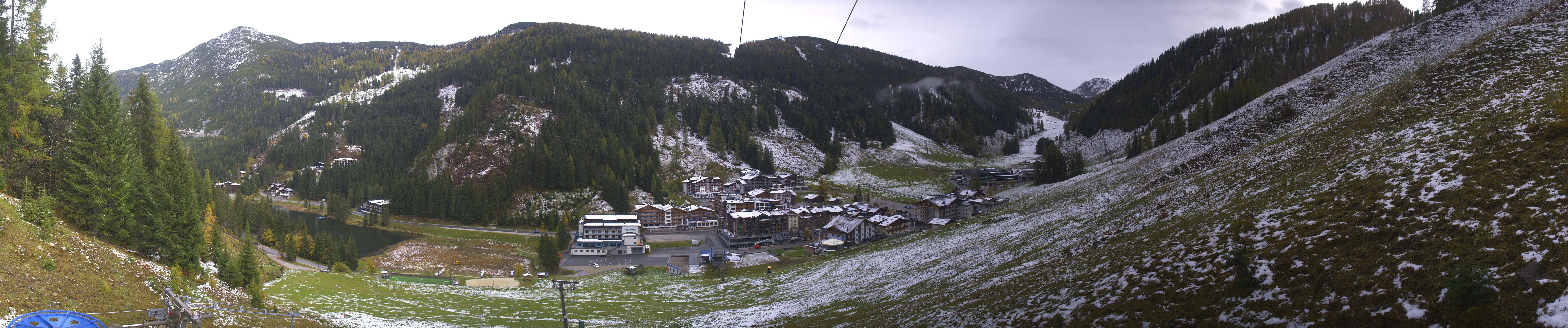 Archiv Foto Webcam Panoramablick Rosskopfbahn in Zauchensee