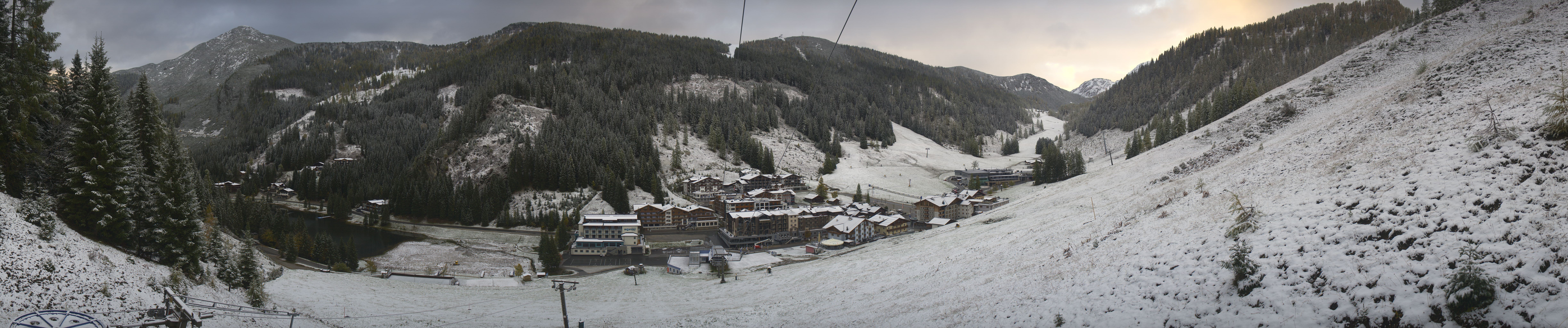 Archiv Foto Webcam Panoramablick Rosskopfbahn in Zauchensee