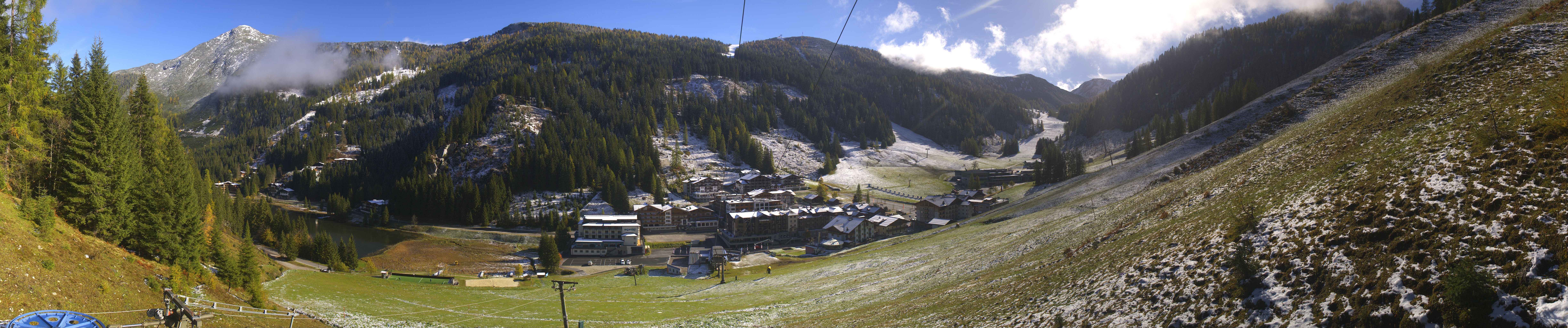 Archiv Foto Webcam Panoramablick Rosskopfbahn in Zauchensee