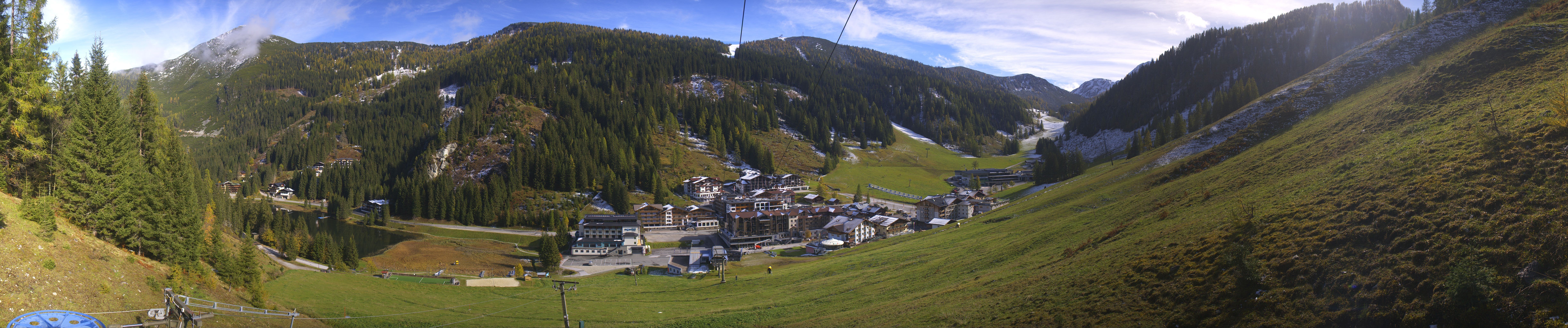 Archiv Foto Webcam Panoramablick Rosskopfbahn in Zauchensee