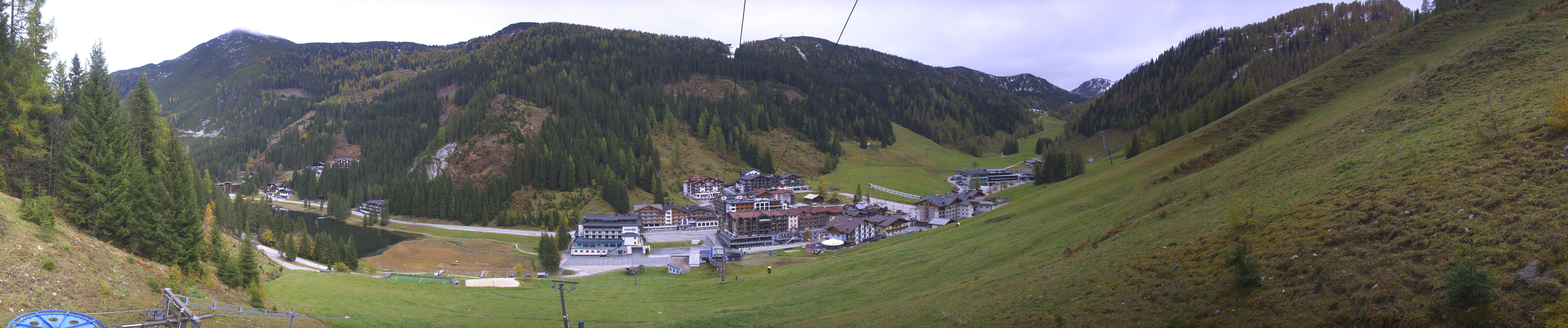 Archiv Foto Webcam Panoramablick Rosskopfbahn in Zauchensee