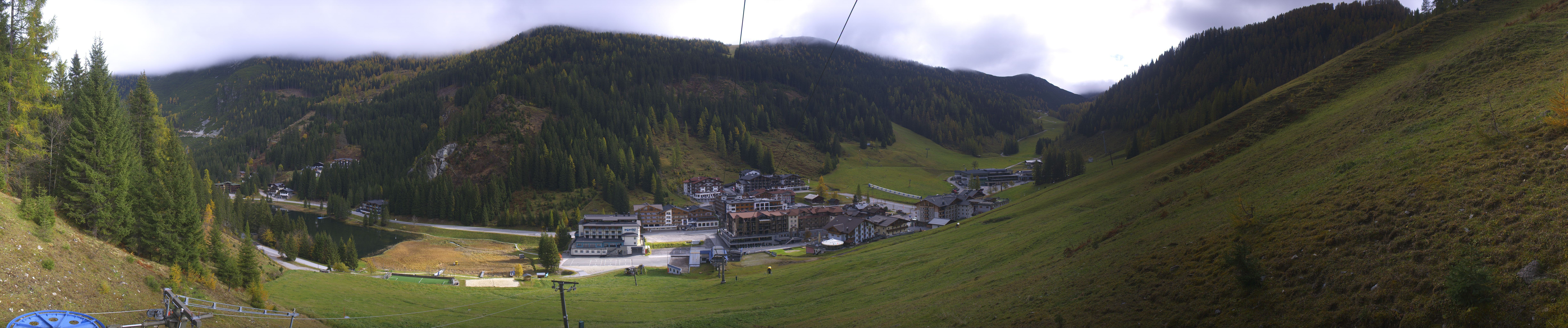 Archiv Foto Webcam Panoramablick Rosskopfbahn in Zauchensee