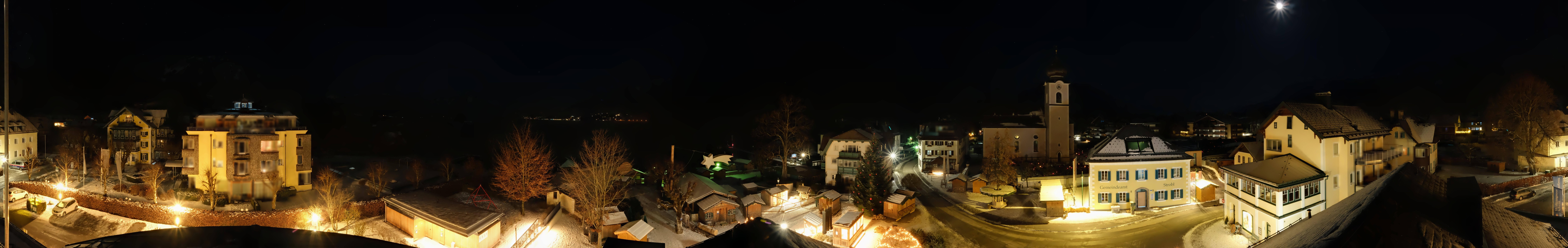 Archiv Foto Webcam Panoramasicht über Strobl