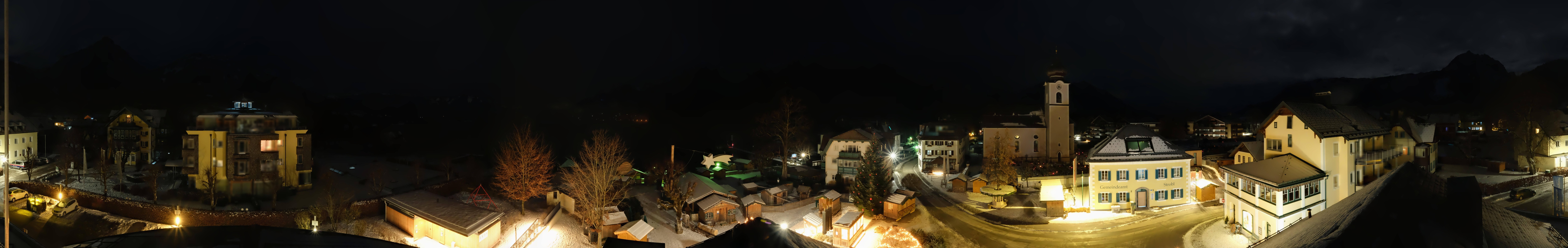 Archiv Foto Webcam Panoramasicht über Strobl