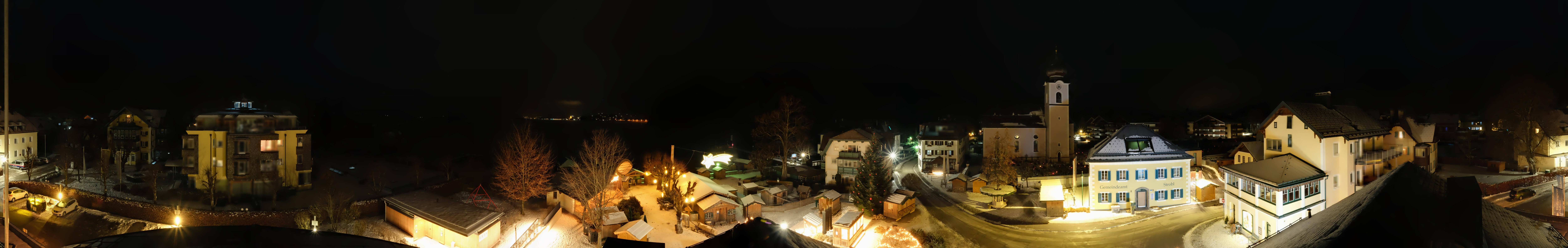 Archiv Foto Webcam Panoramasicht über Strobl
