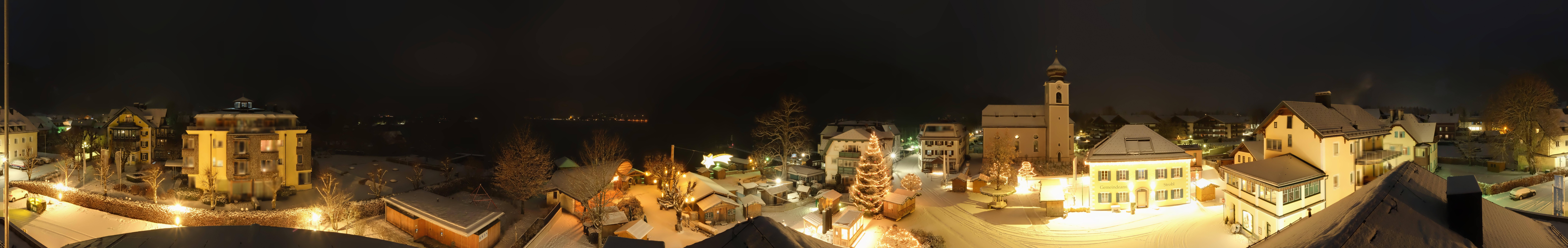 Archiv Foto Webcam Panoramasicht über Strobl