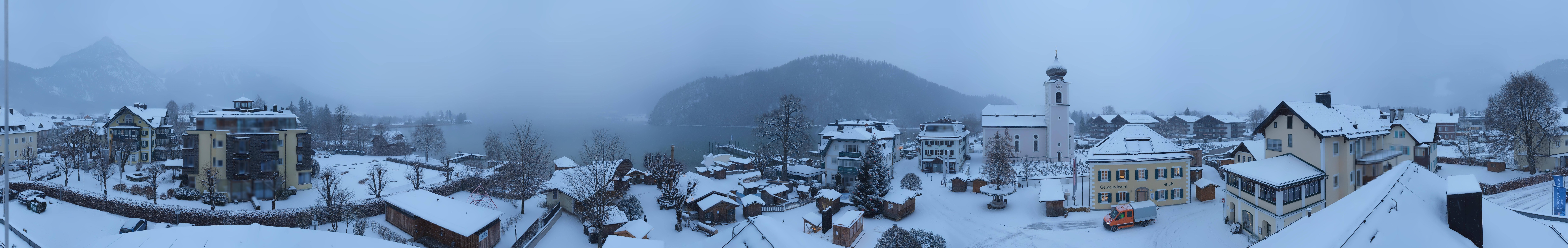 Archiv Foto Webcam Panoramasicht über Strobl