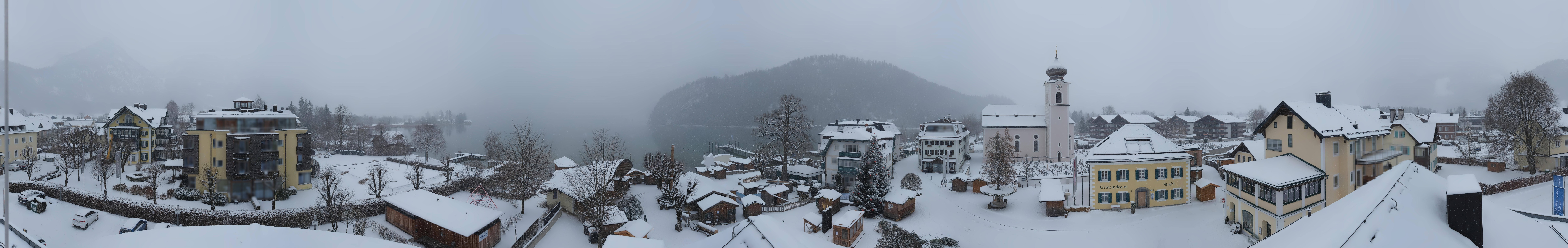 Archiv Foto Webcam Panoramasicht über Strobl