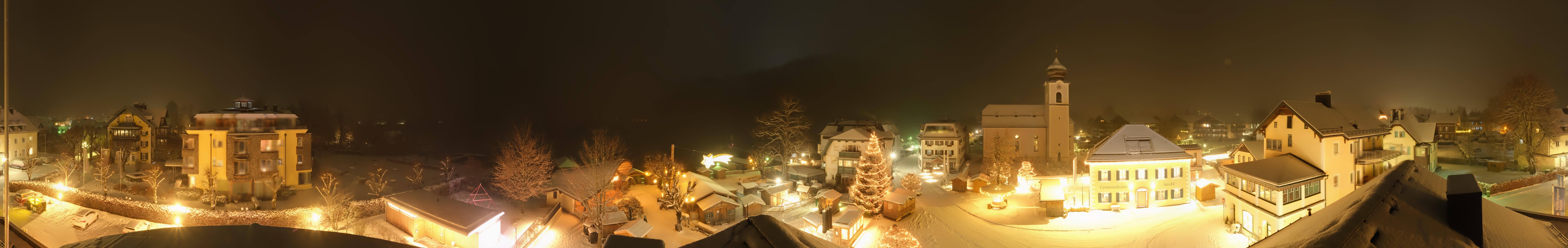 Archiv Foto Webcam Panoramasicht über Strobl