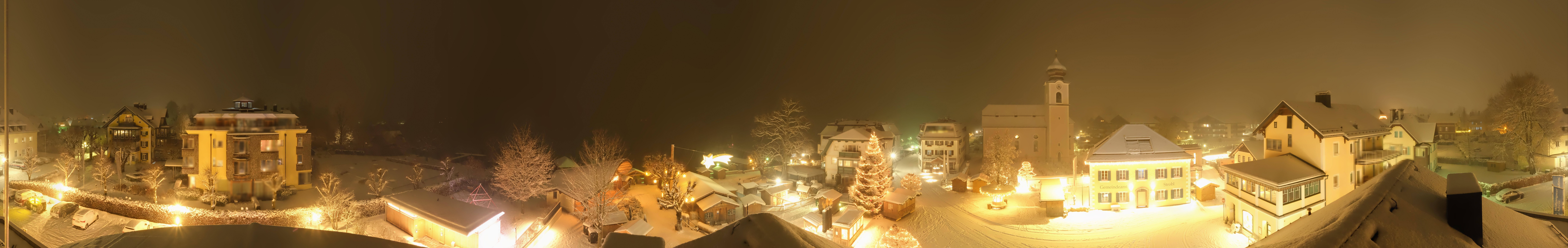 Archiv Foto Webcam Panoramasicht über Strobl