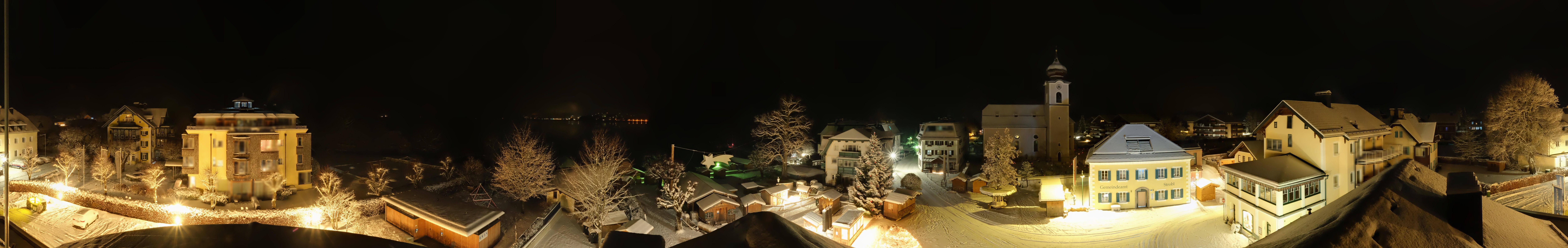 Archiv Foto Webcam Panoramasicht über Strobl