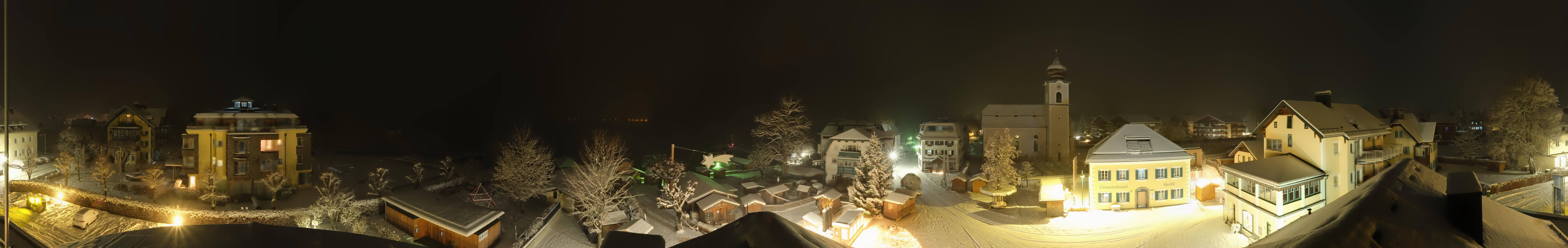 Archiv Foto Webcam Panoramasicht über Strobl